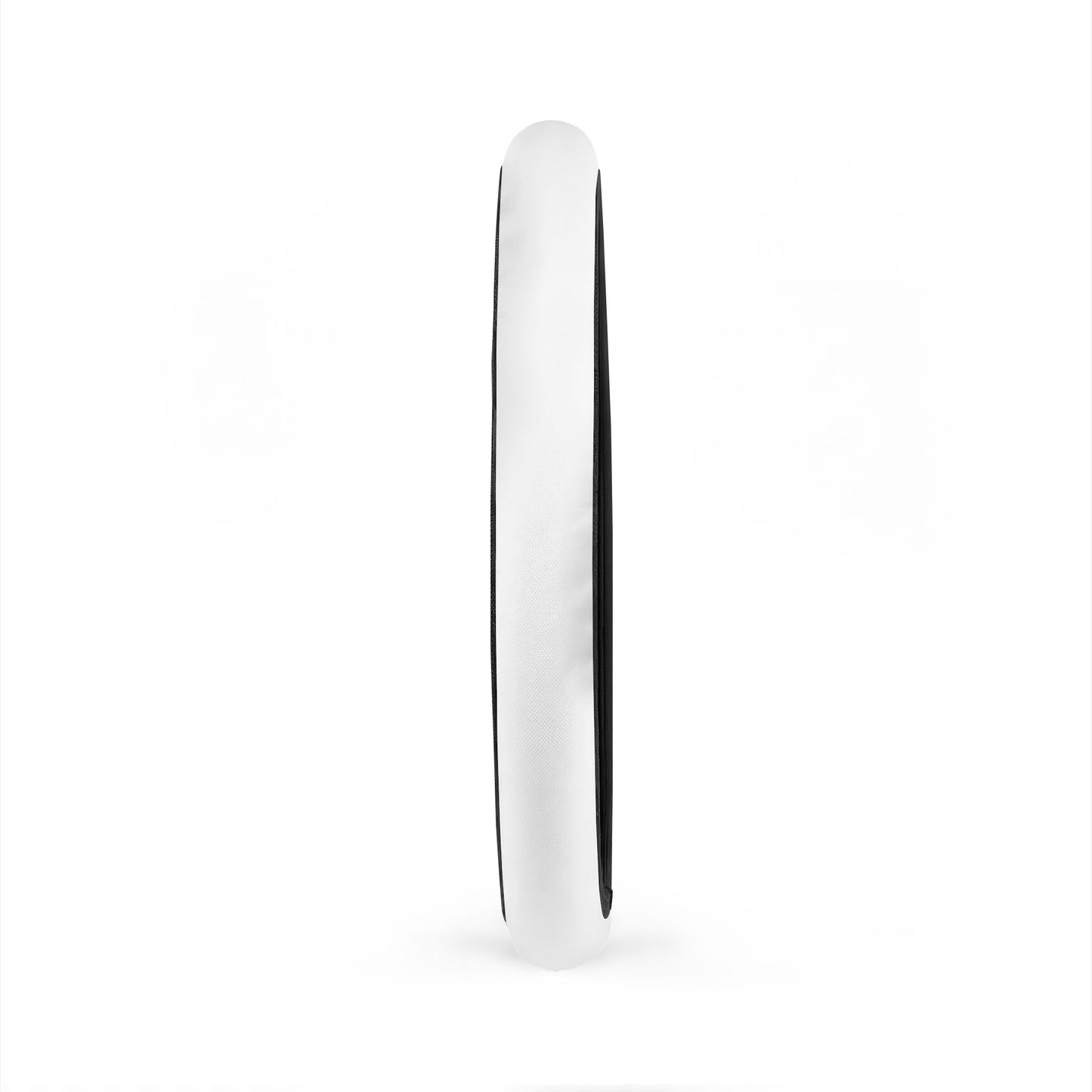 Leatherette Steering Wheel Cover - White