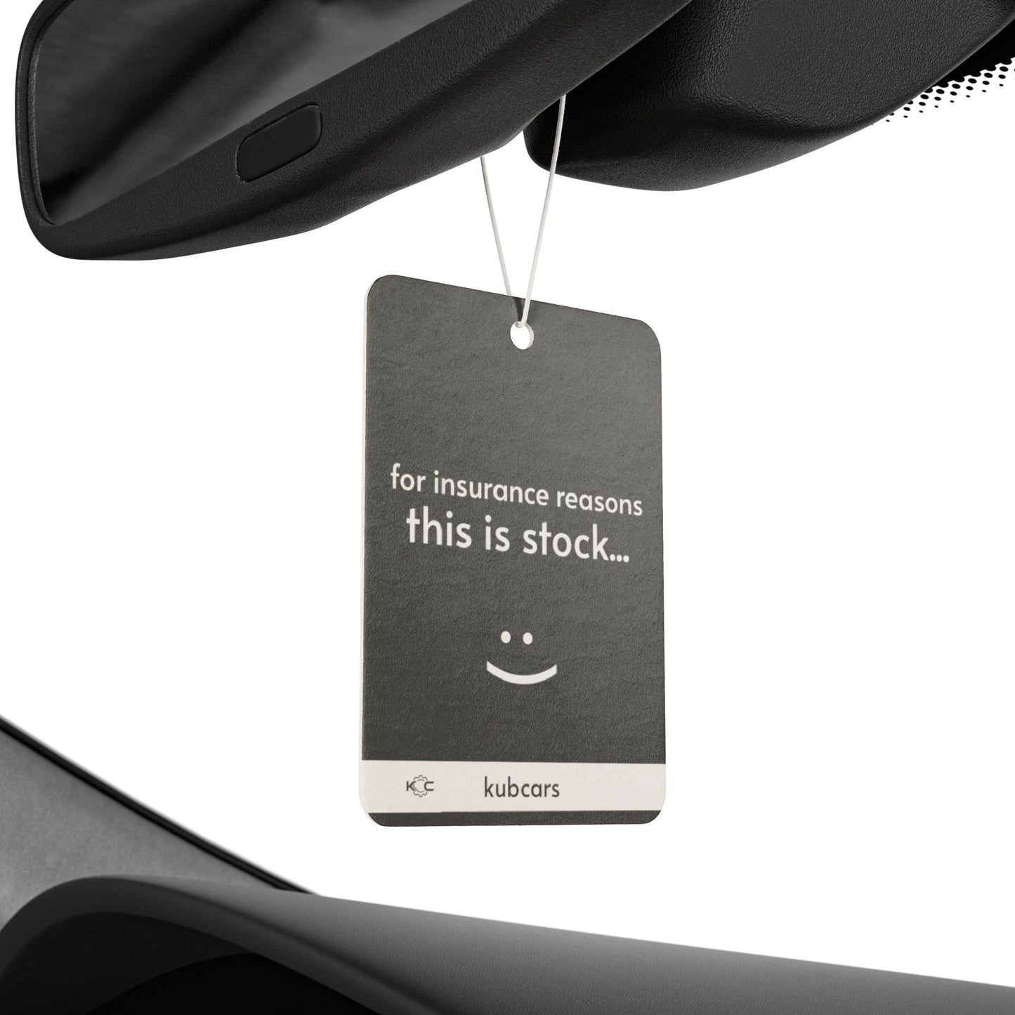 Car Air Freshener — "For insurance reasons this is stock"